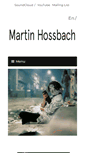 Mobile Screenshot of martinhossbach.com